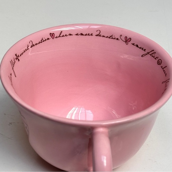 Starbucks 2006 VALENTINE HEART COFFEE Tea Cup MUG Sweet Passion Love Amore Flirt - Picture 2 of 11